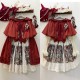 Forest Fairy Tales Red Hood In Forest Sweater Skirt JSK and OP(Reservation/2 Colours/Full Payment Without Shipping)